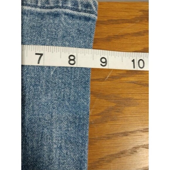 Pilcro & The Letterpress Womens Medium Wash High-Rise Flare Jeans Size 26 Cotton - Picture 10 of 11